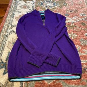 Purple sweater